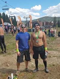 Adrian and Chad After the Race