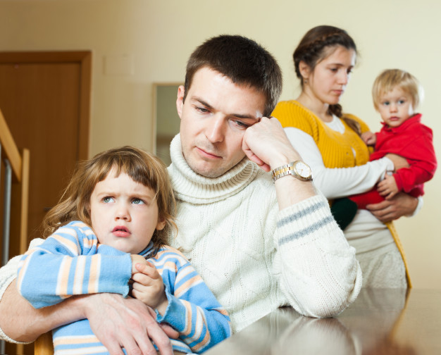 tired parents